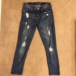 Express distressed jeans